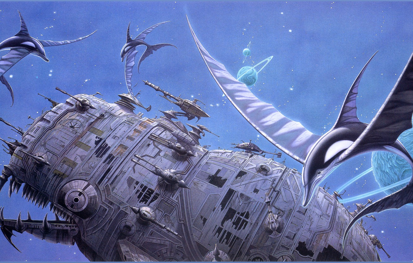 Wallpaper water, picture, Aqua, Rodney Matthews image for desktop, section фантастика