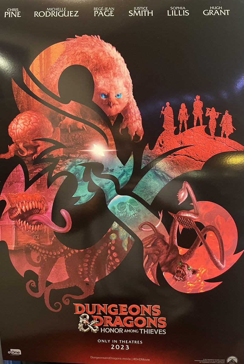 Comic Con 2022: First Dungeons & Dragons: Honor Among Thieves Poster Released