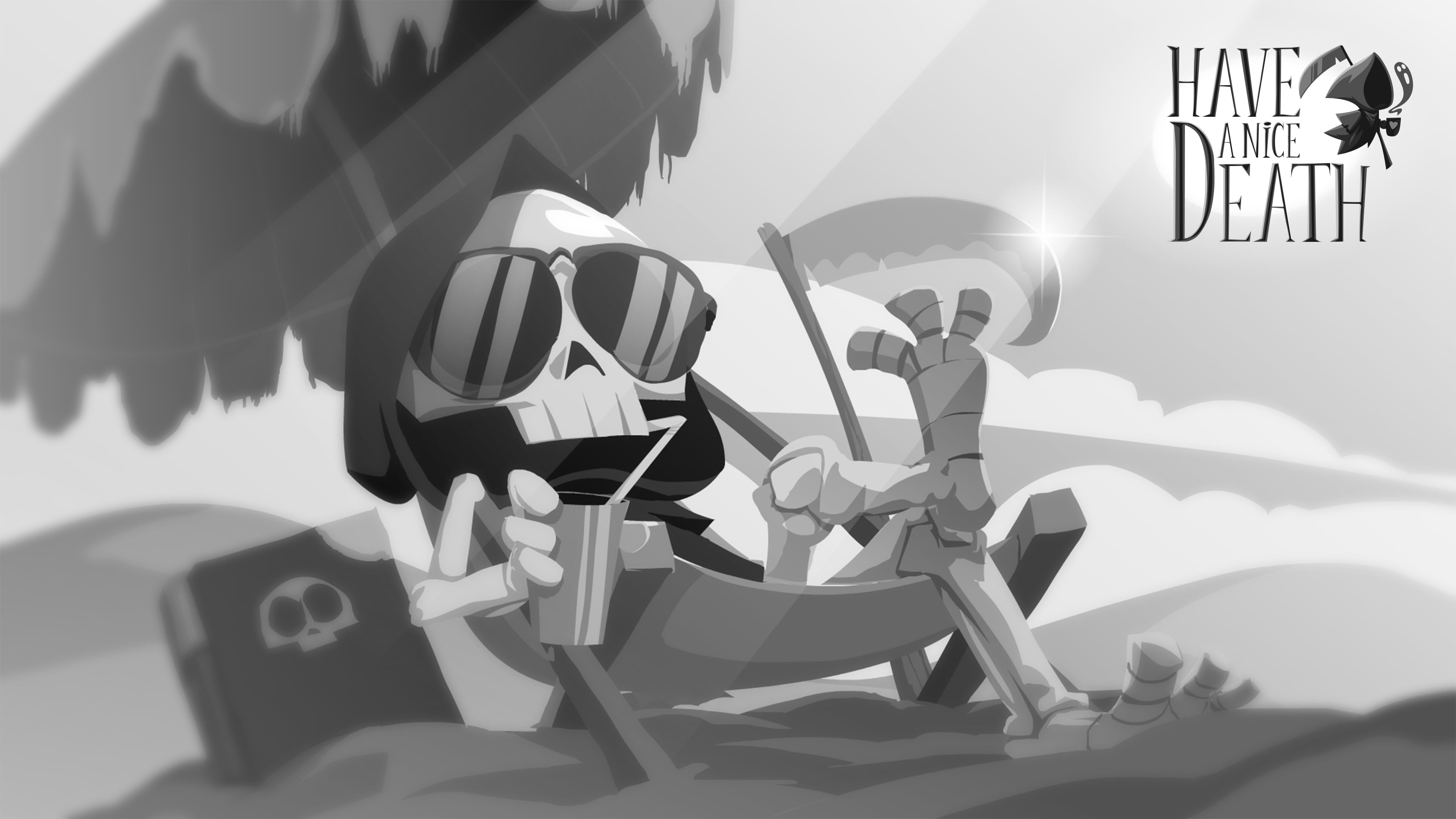 4K Have a Nice Death Wallpaper and Background Image