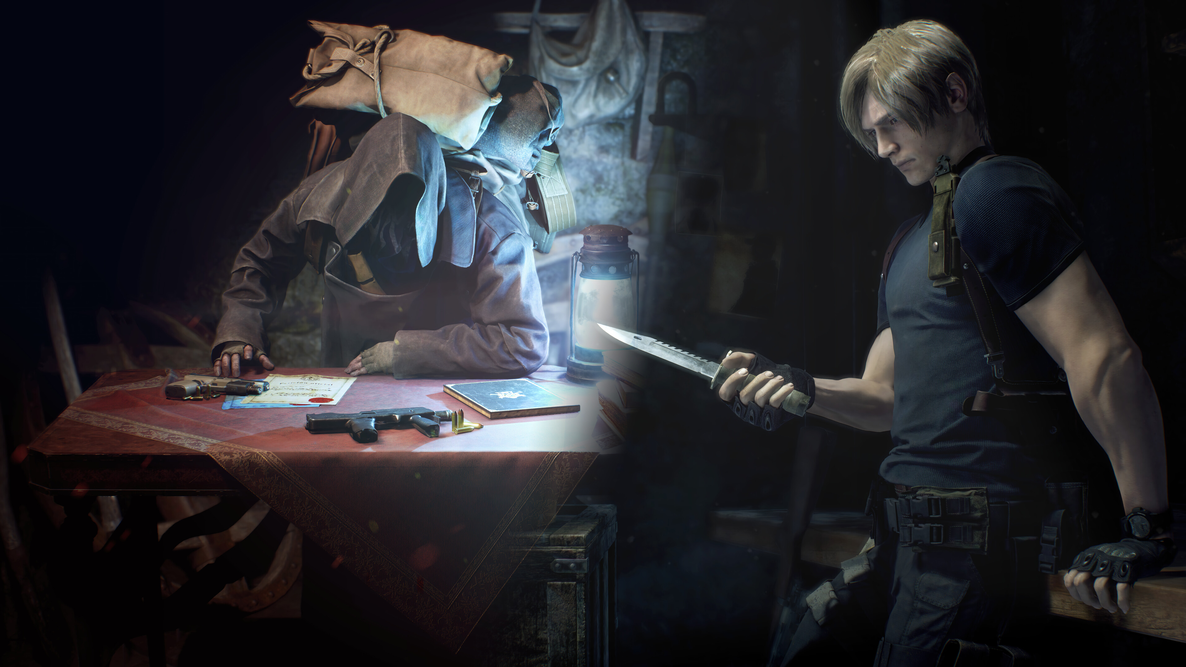 Resident Evil 4 Remake Leon 4K Wallpaper iPhone HD Phone #1181k