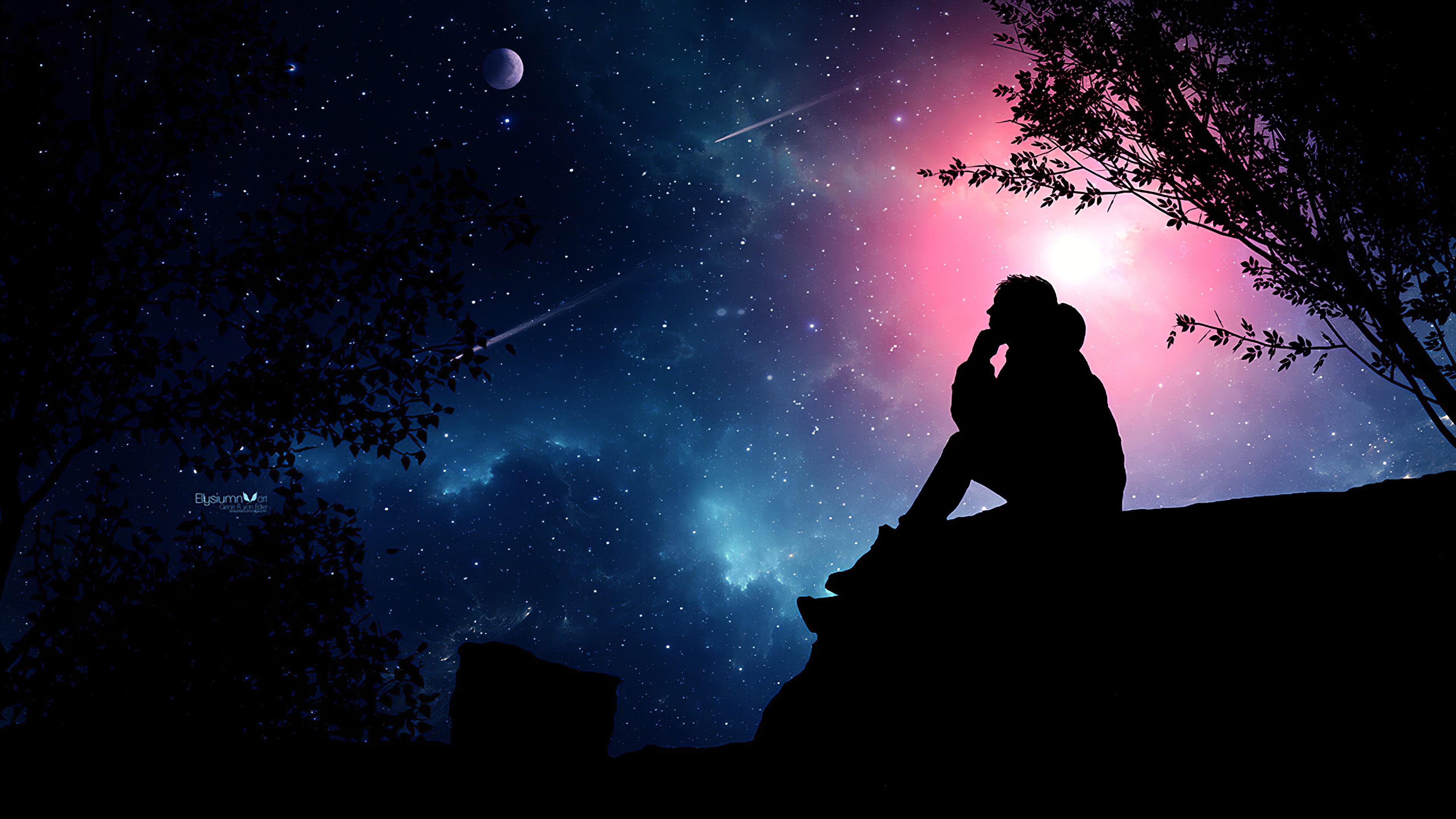 Wallpaper / sad, alone, artist, artwork, digital art, hd, 4k, artstation free download