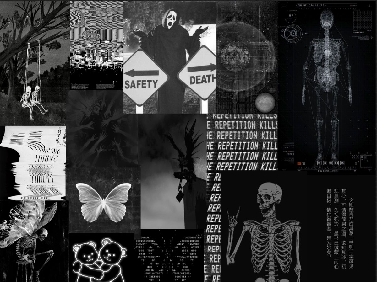Goth Collage Wallpapers - Wallpaper Cave