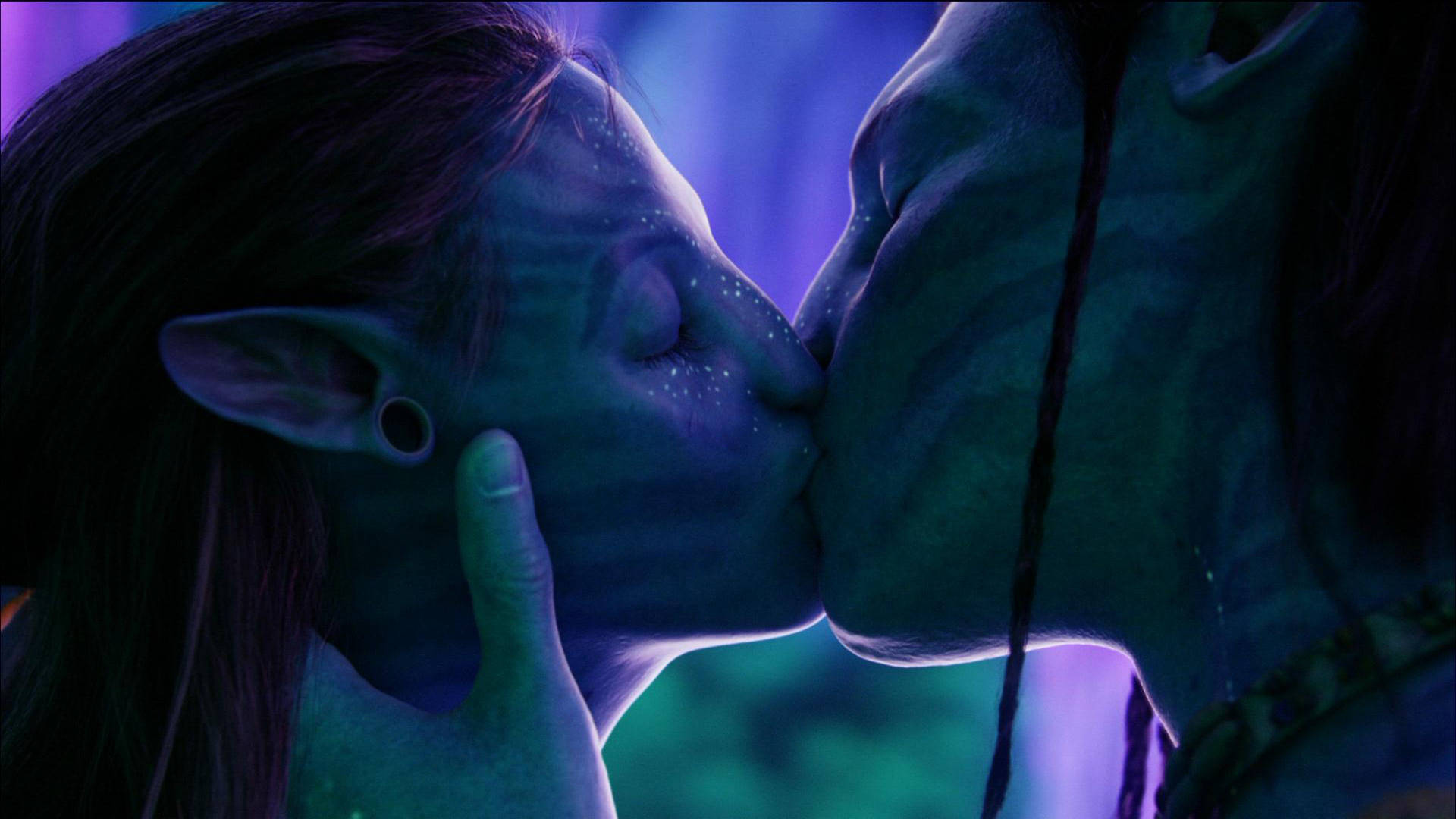 Download Avatar Kiss In HD Wallpaper