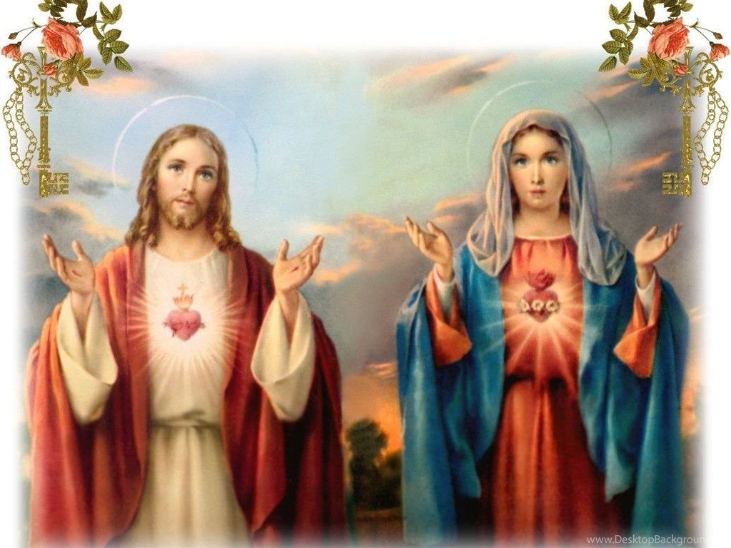 Mother Mary and Jesus Wallpaper Free Mother Mary and Jesus Background