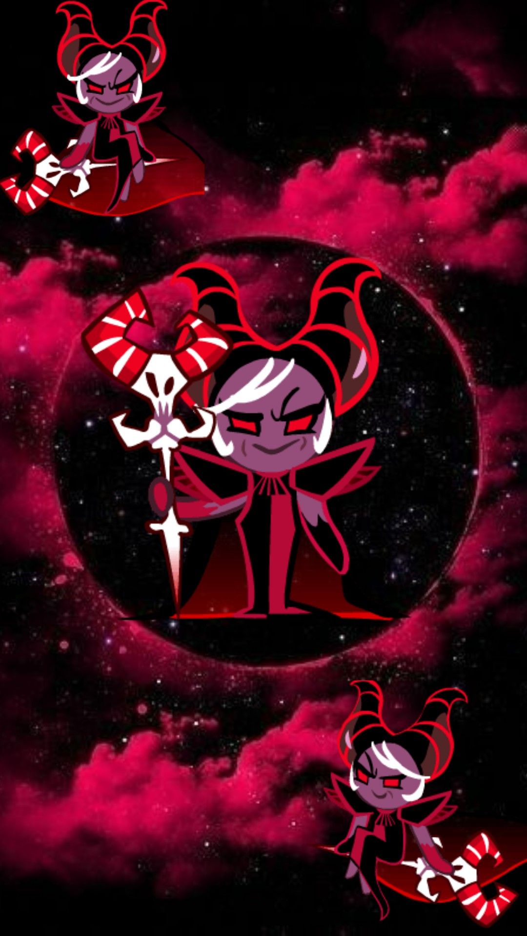 Dark enchantress cookie. Cookie run, Enchantress, Wallpaper