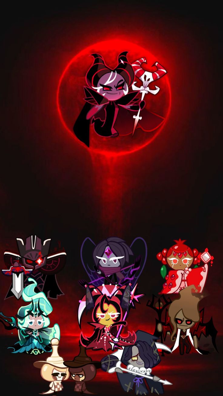 Legion of dark Enchantress cookie Cookie run wallpaper. Cookie run, Emoji background, Character design