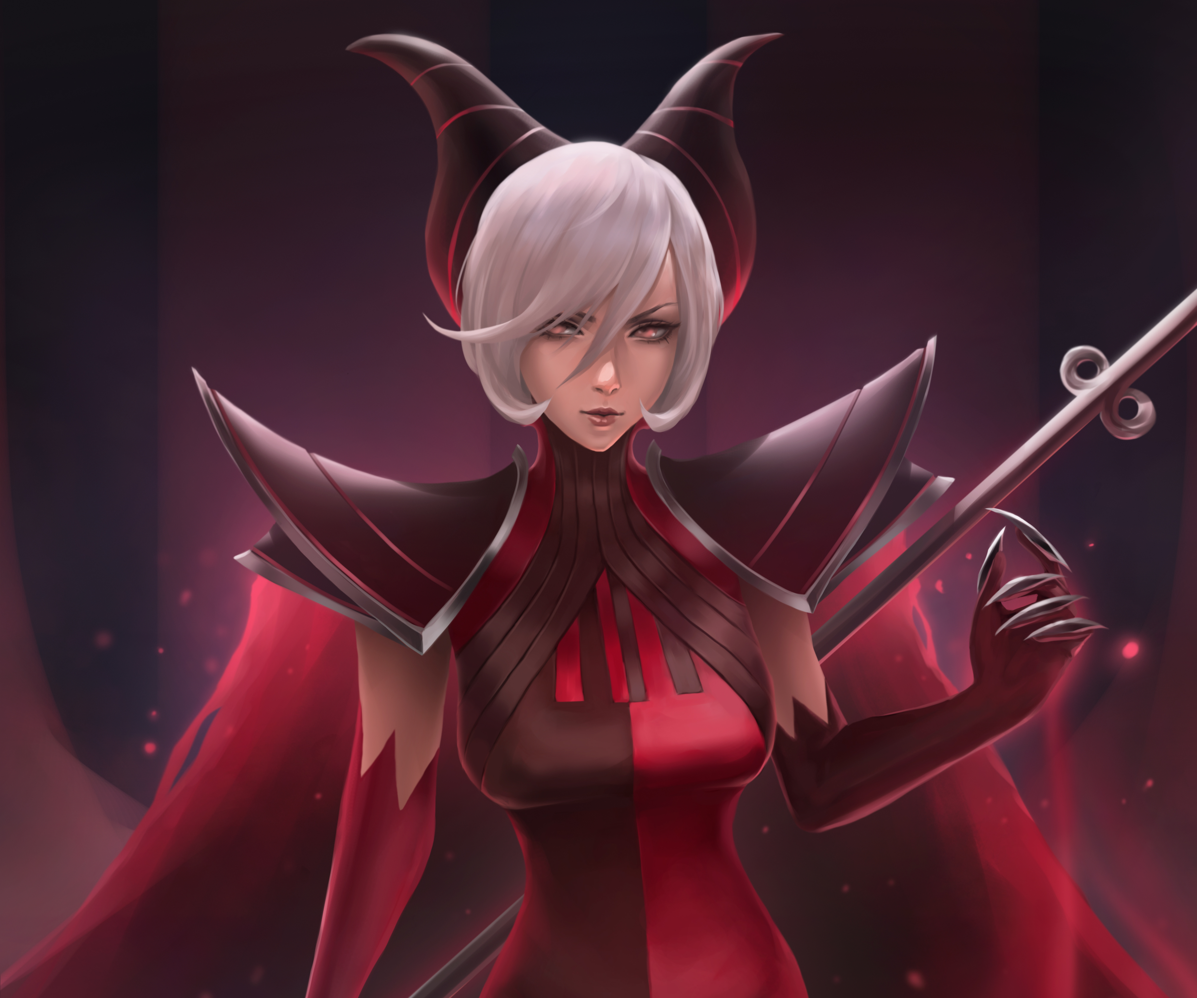 4K Dark Enchantress Cookie (Cookie Run) Wallpaper and Background Image