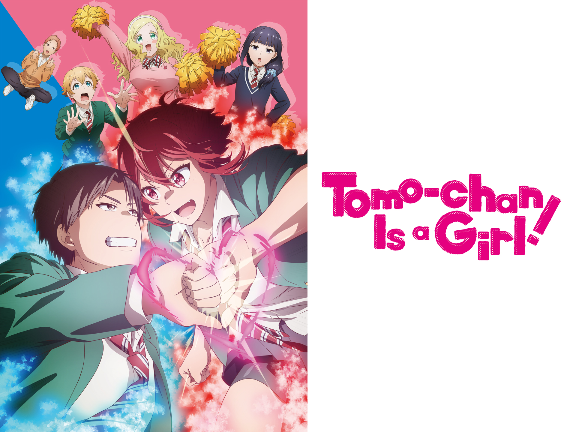 Anime Tomo-chan Is a Girl! HD Wallpaper by kukie-nyan