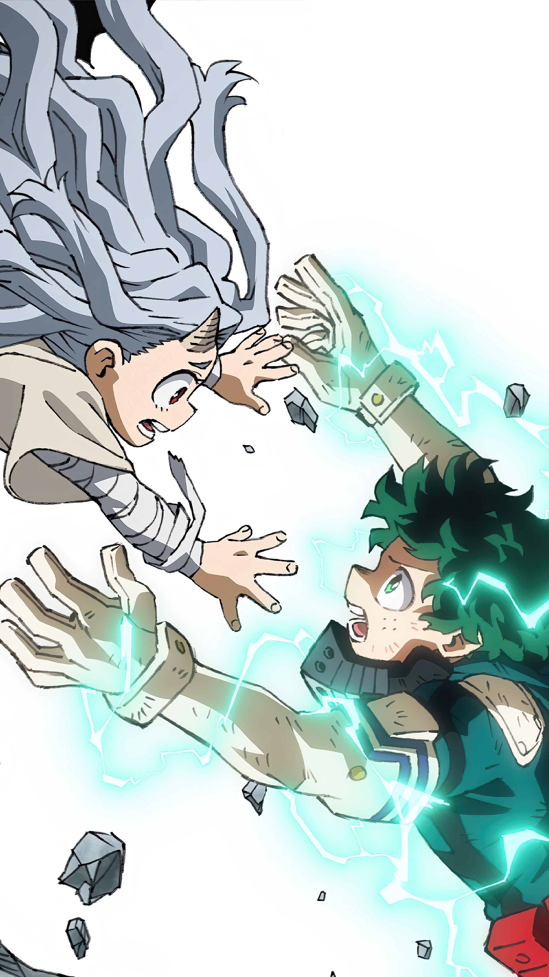 324400 Eri, Izuku Midoriya, My Hero Academia, 4k