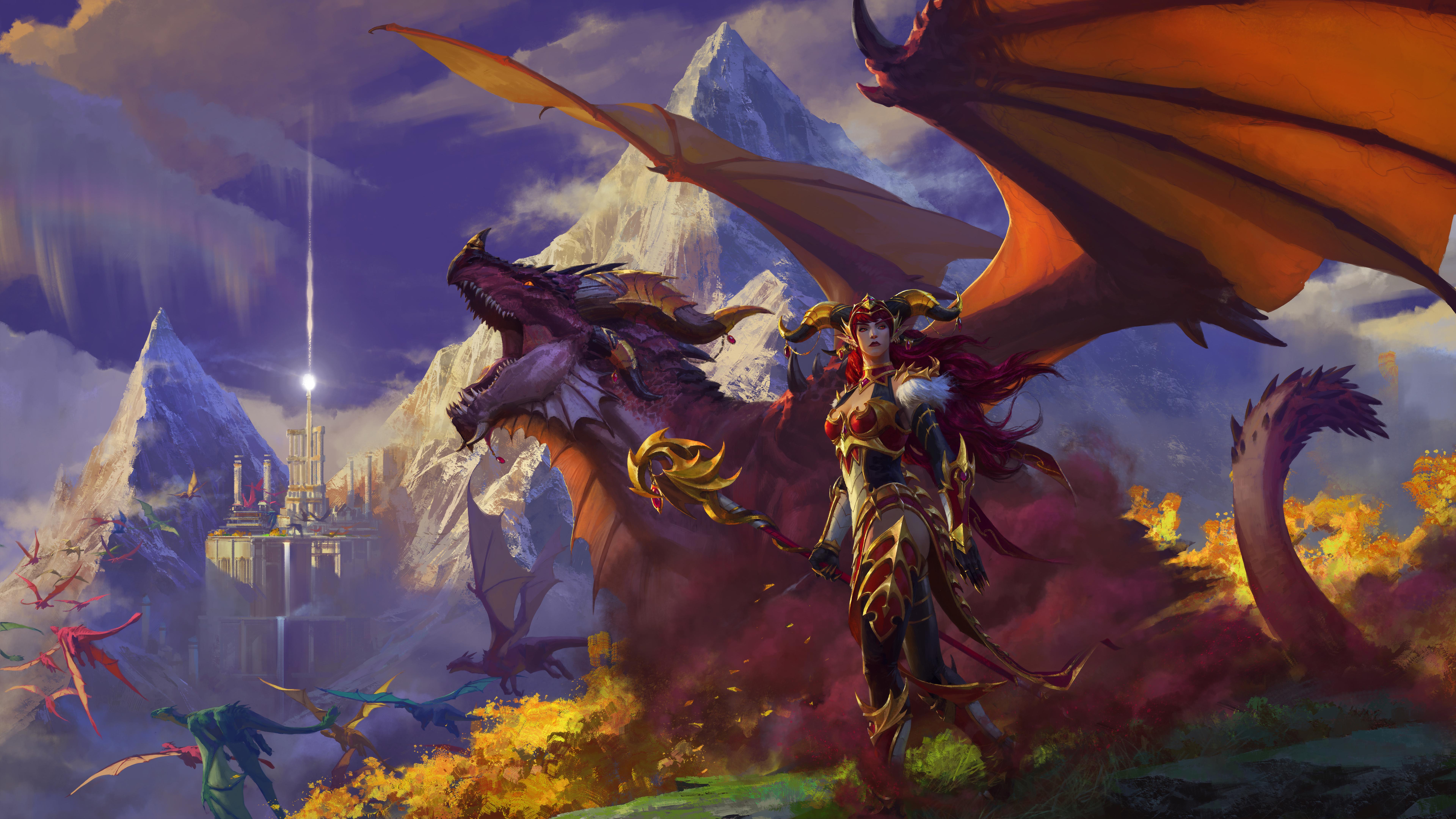 Dragonflight Wallpapers 8k : r/wow