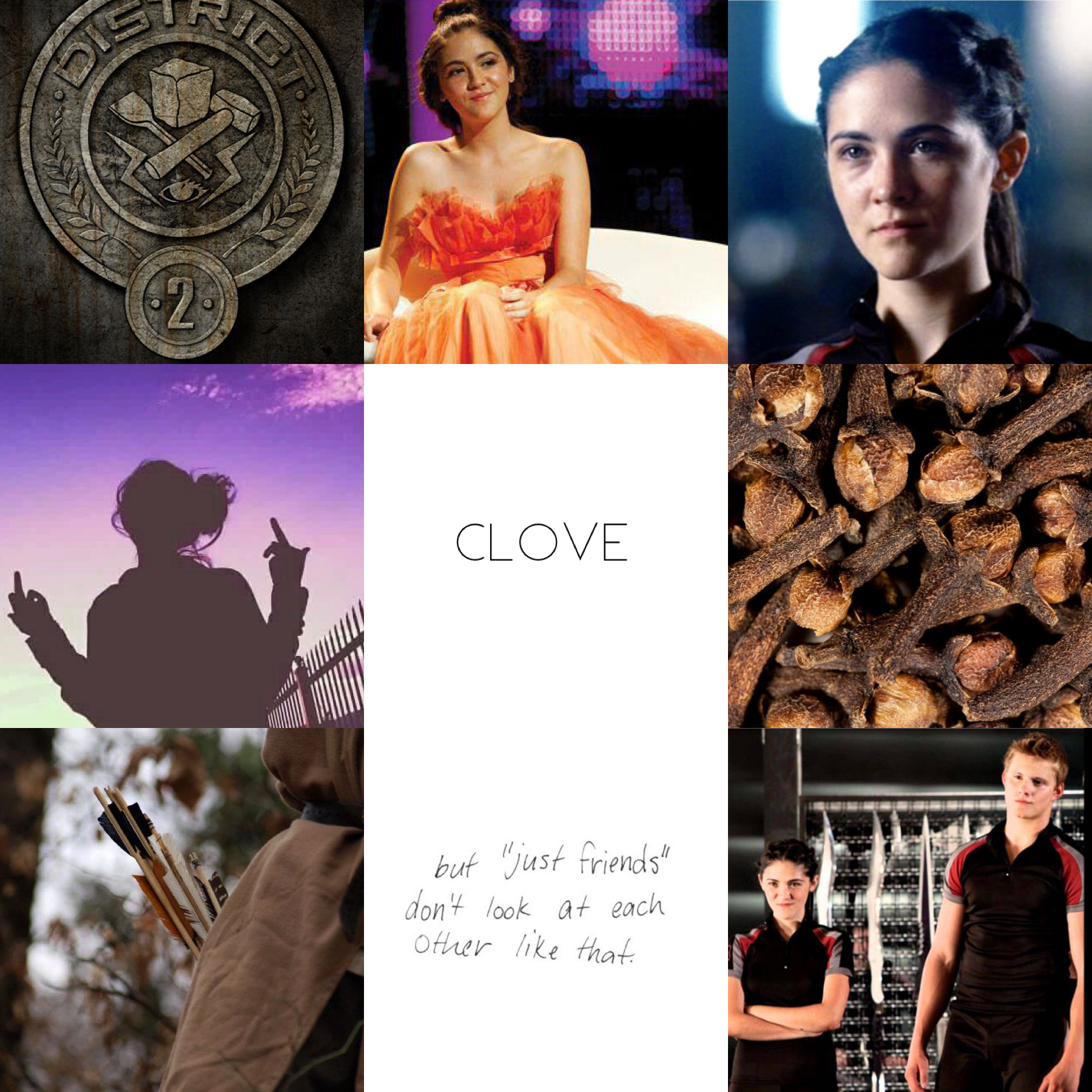 Clove aesthetic. Clove hunger games, Cato hunger games, Hunger games