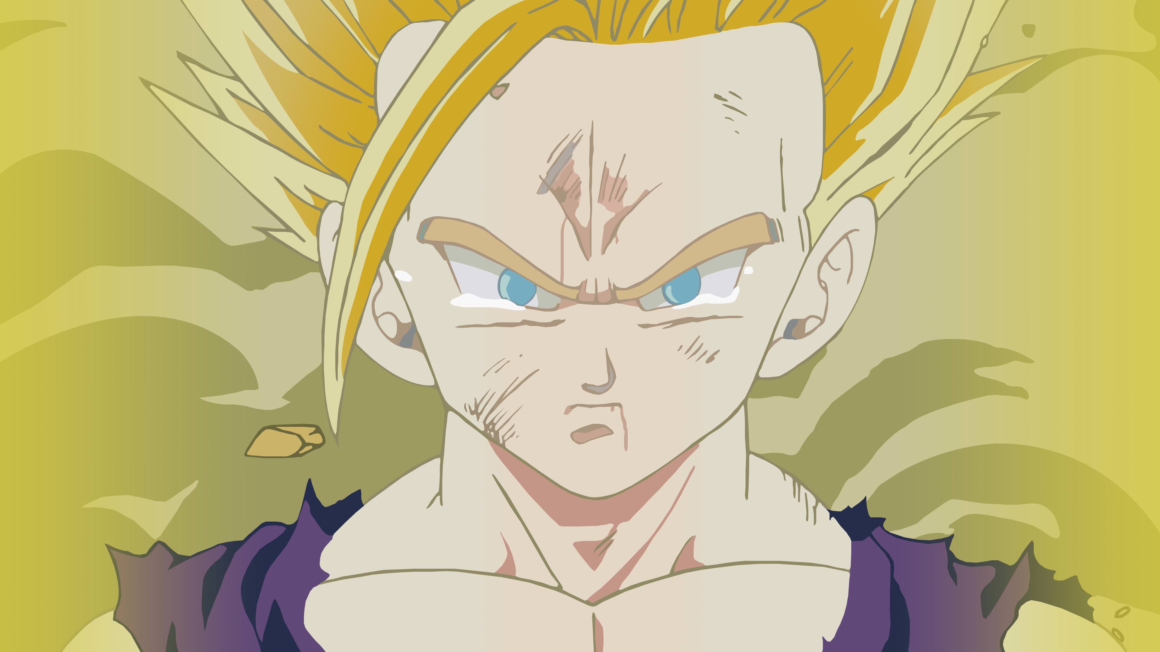 Gohan Turns Super Saiyan 2 4K wallpaper. Gohan, Super saiyan, Saiyan