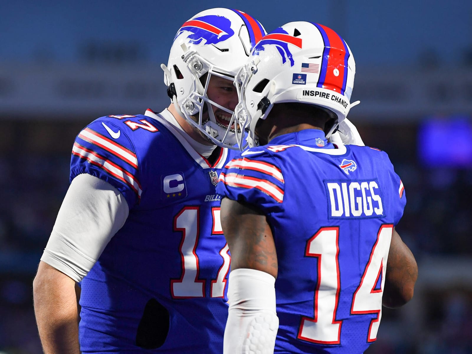 Watch: Josh Allen, Stefon Diggs pull off epic handshake