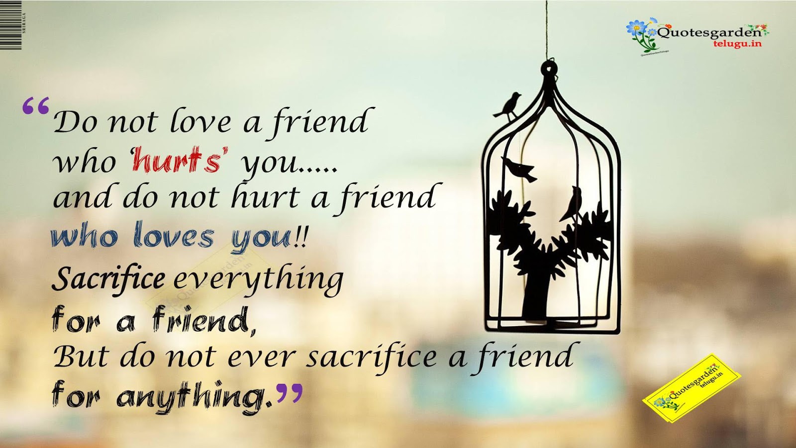 Best Heart Touching Friendship quotes with HD image 684. QUOTES GARDEN TELUGU. Telugu Quotes. English Quotes. Hindi Quotes