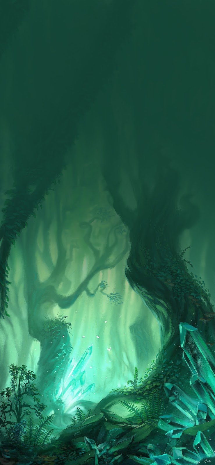 IPHONE WALLPAPER GREEN