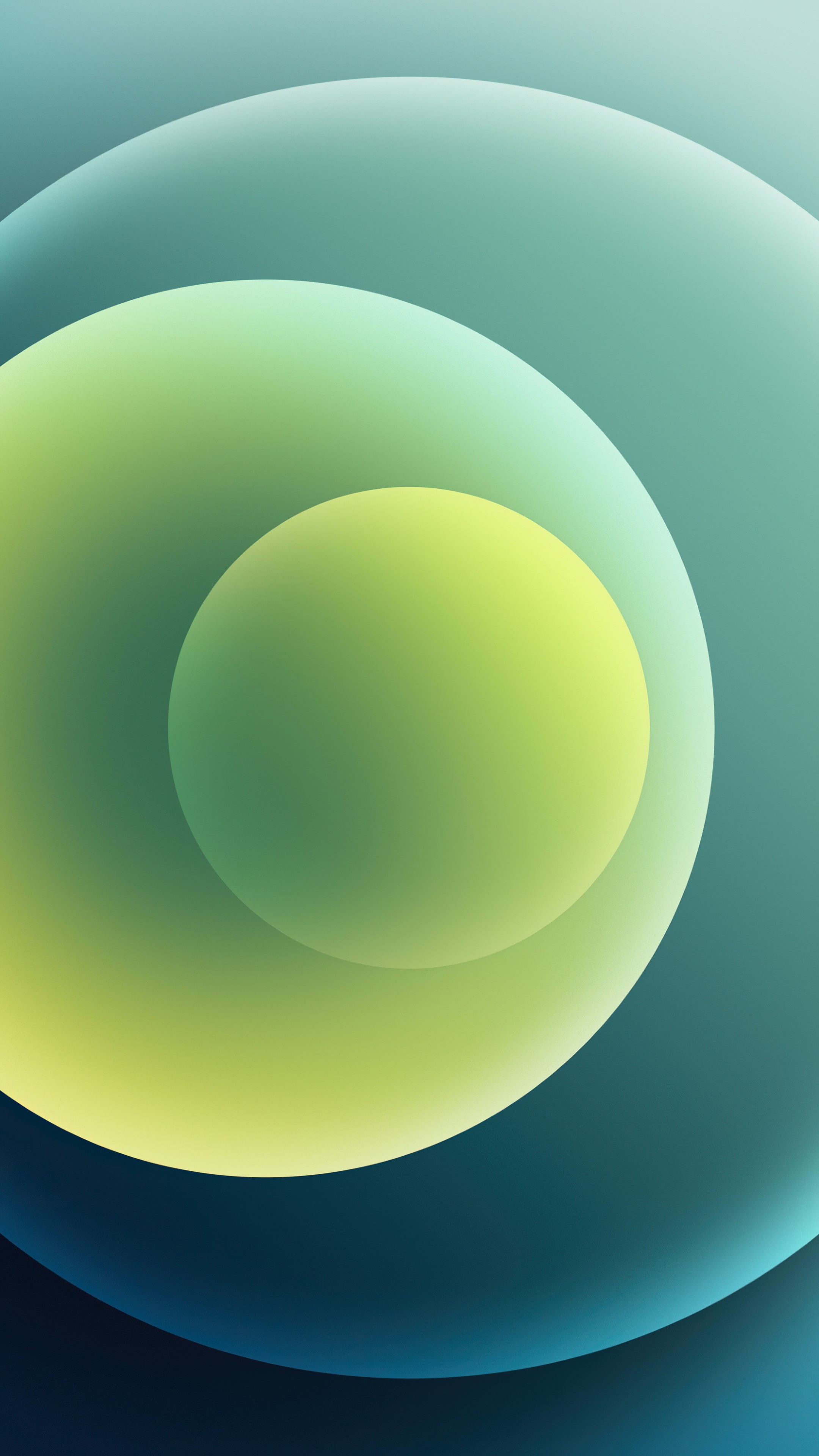 Wallpaper iPhone 12, green, abstract, Apple October 2020 Event, 4K, OS