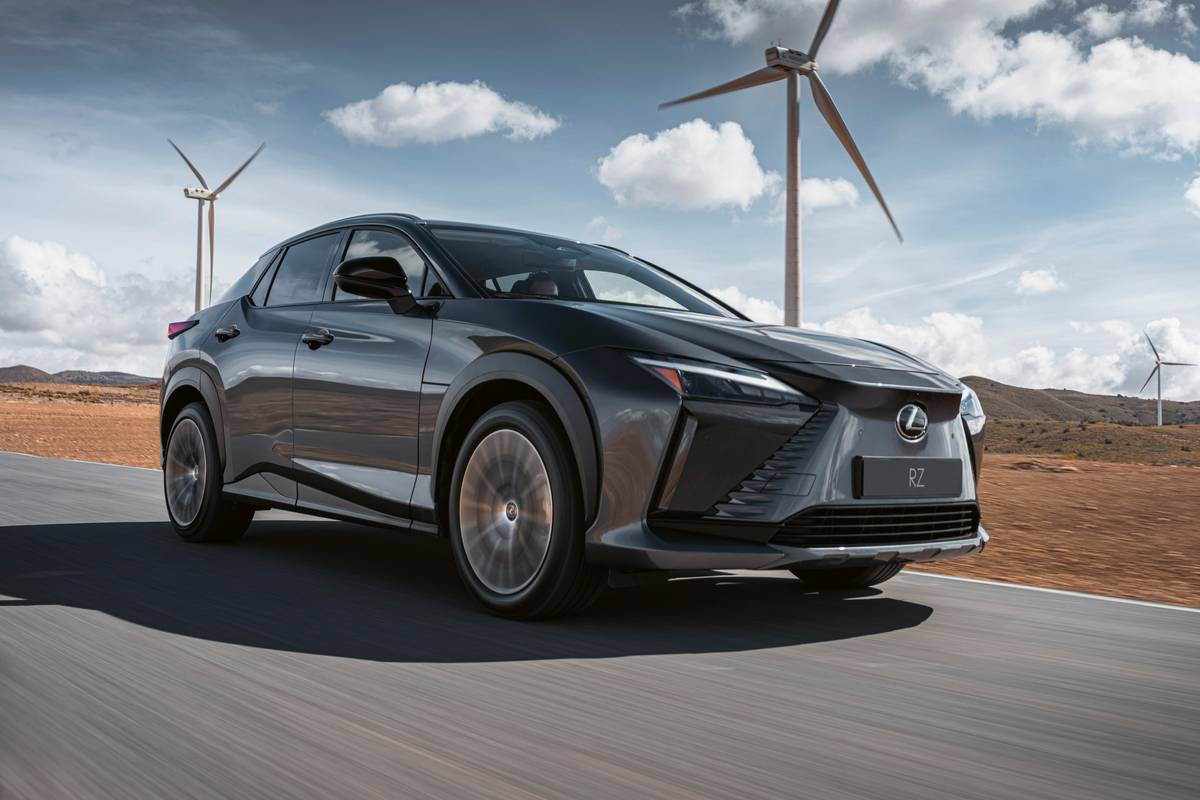 All Electric 2023 Lexus RZ: Overachieving On Space, But Not Range