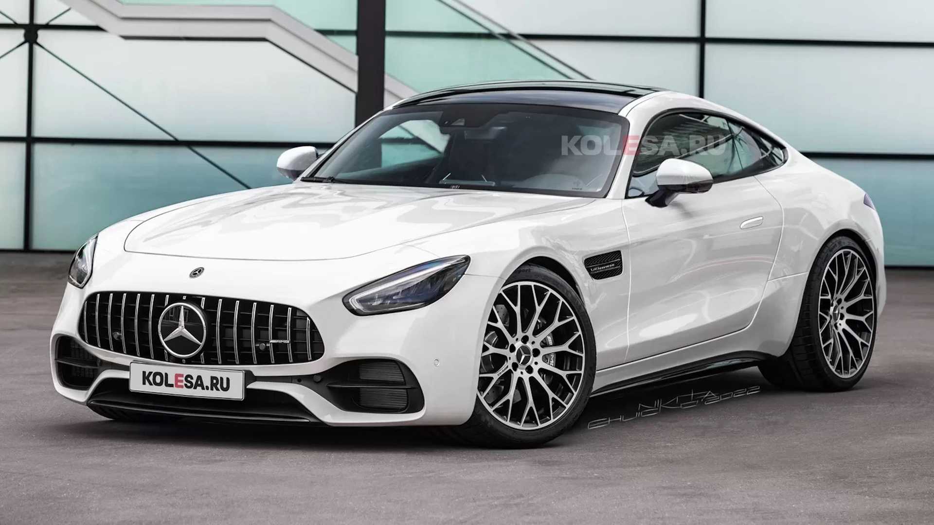 2023 Mercedes AMG GT Coupe Renderings Depict A Sleek 911 Competitor