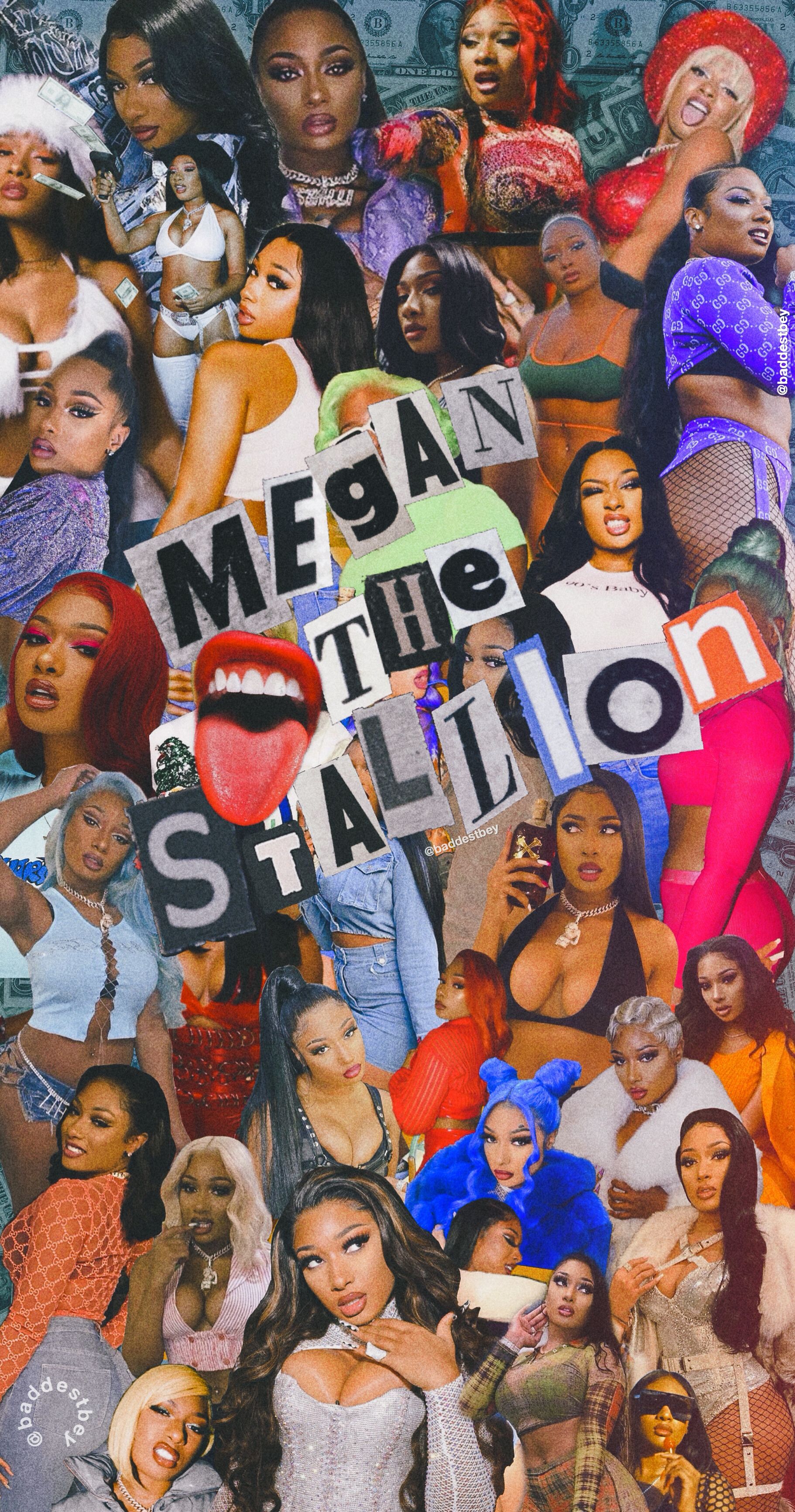 Rapper Megan Thee Stallion HD Wallpaper