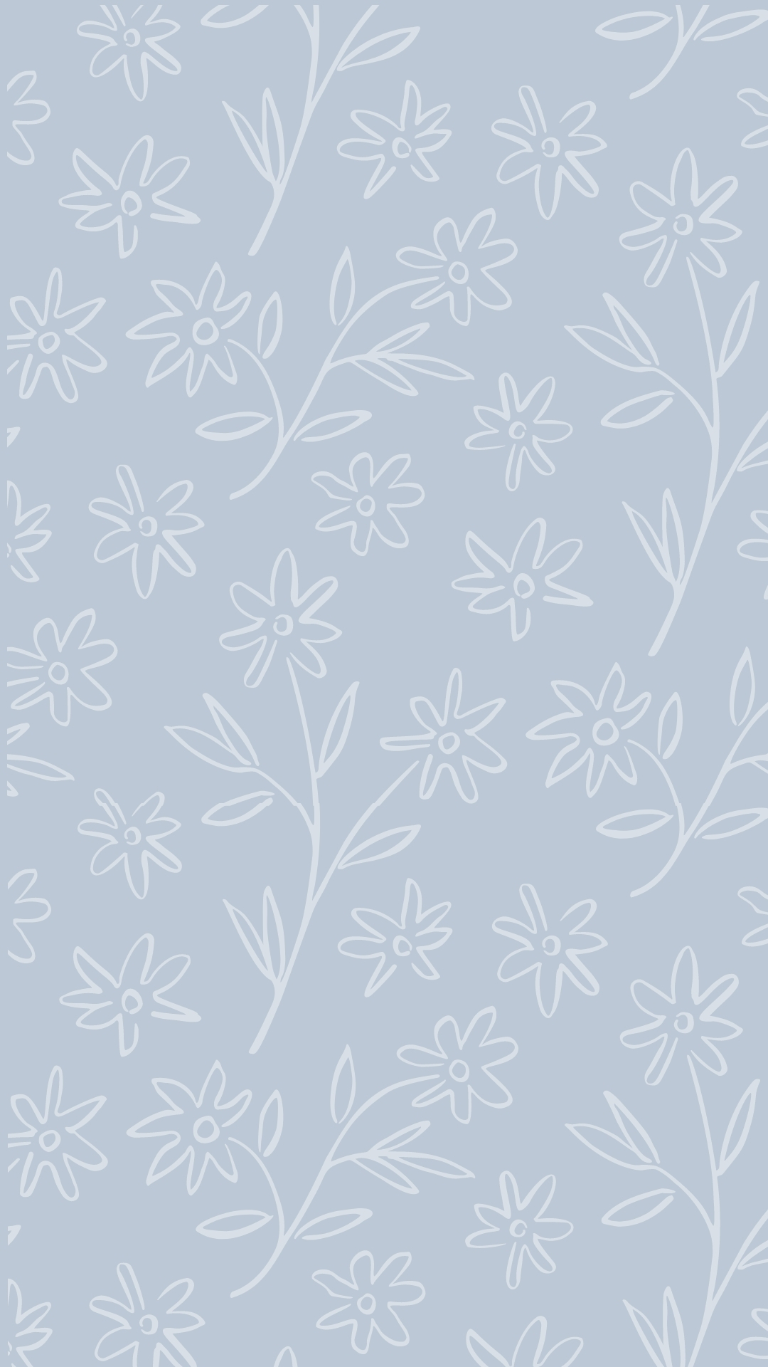 Dusty Blue Peony Wallpaper  Self Adhesive  The Wallberry