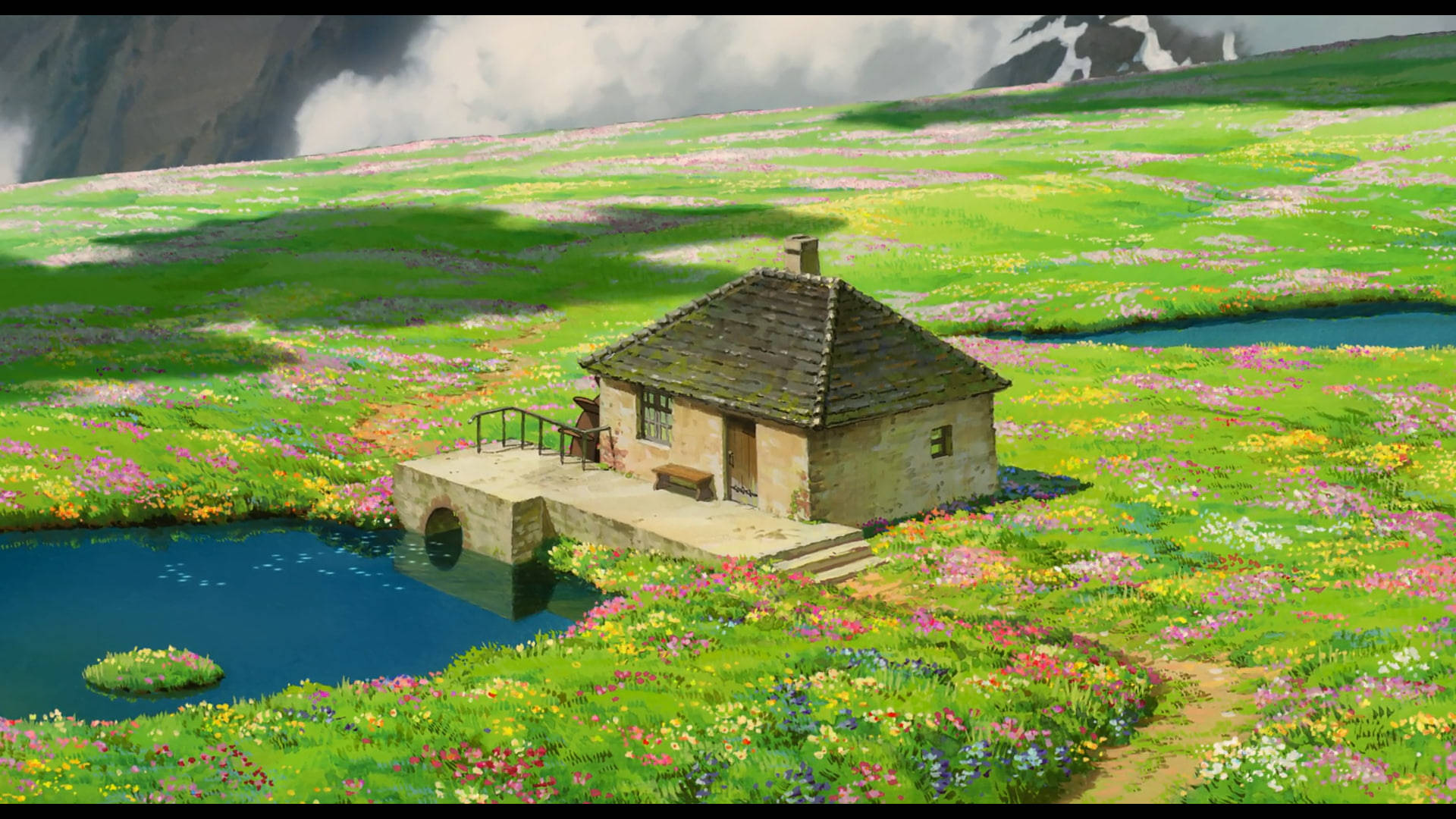 Studio Ghibli Scenery Wallpaper for FREE