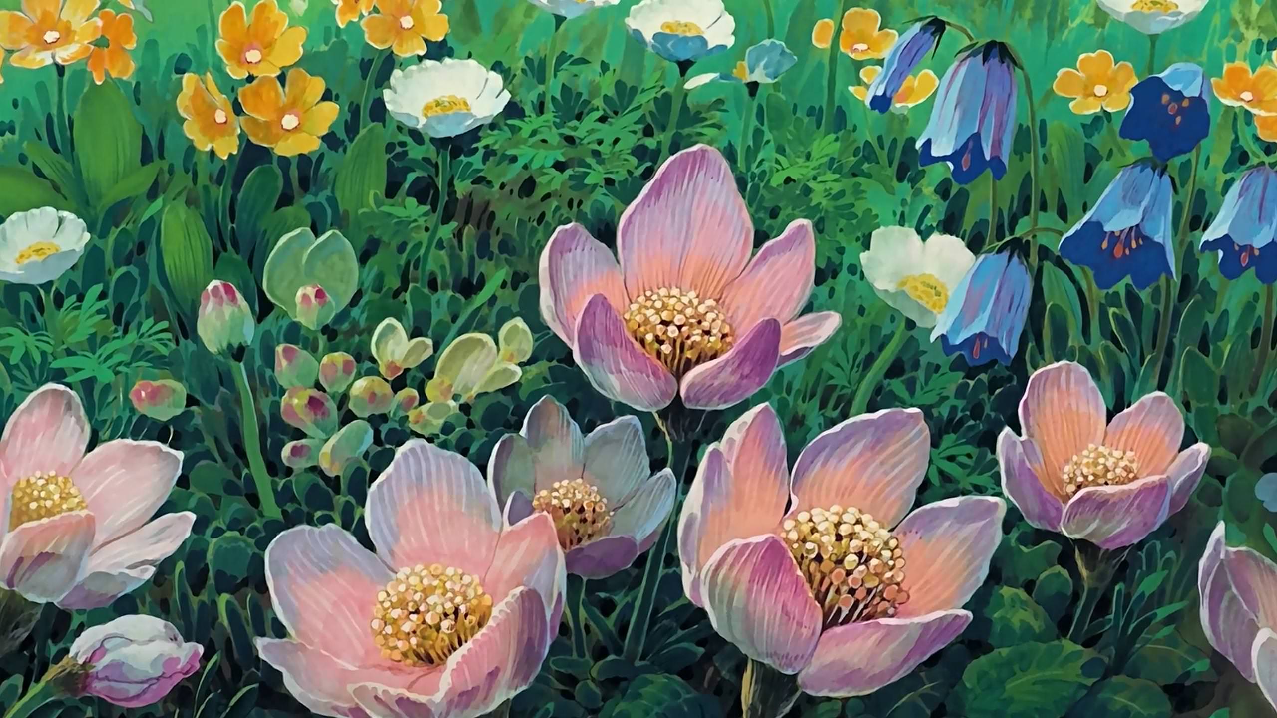 Wallpaper, Studio Ghibli, anime 2560x1440