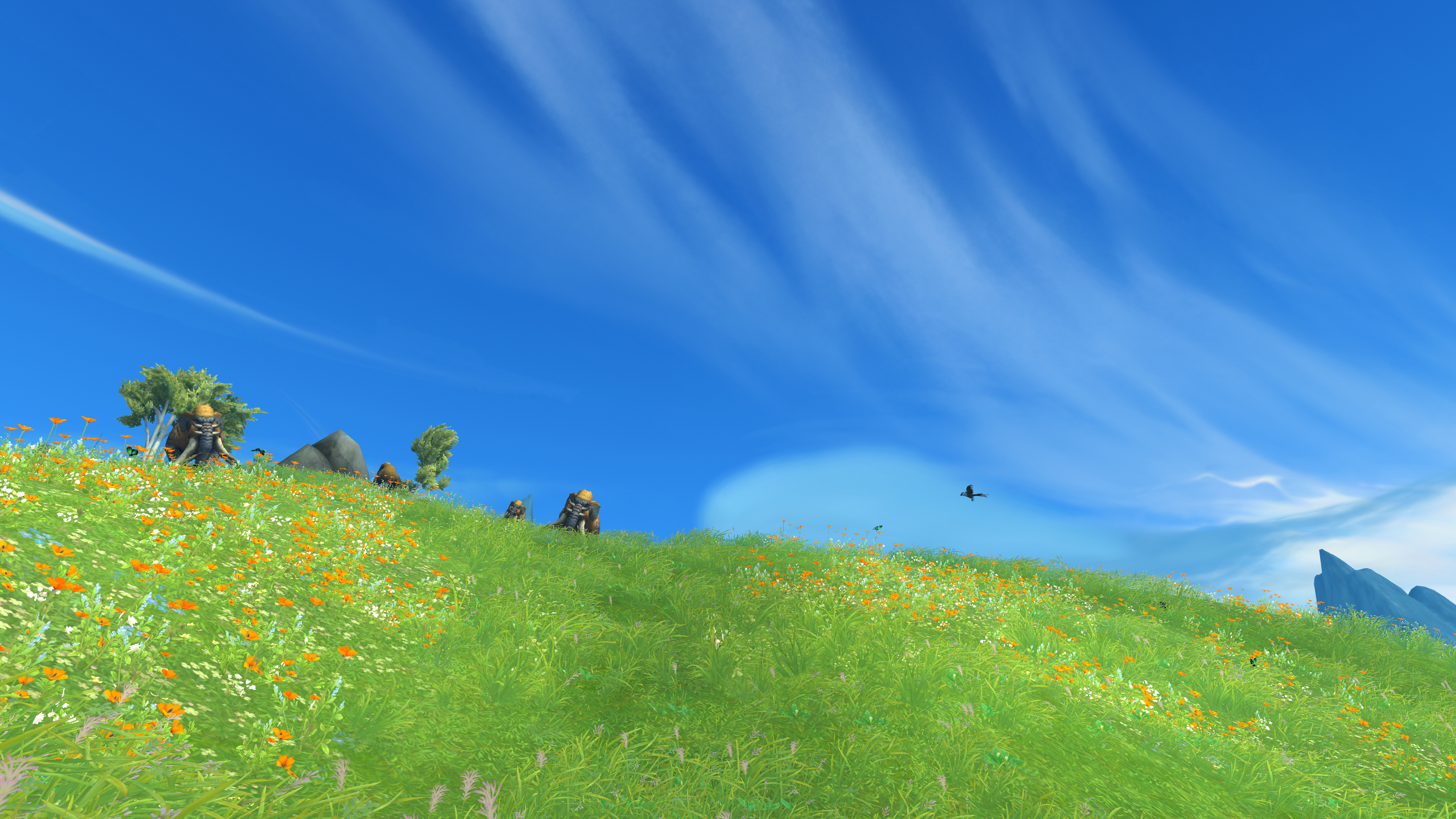 Have you Windows XP nostalgia? Here is a wallpaper, wow version