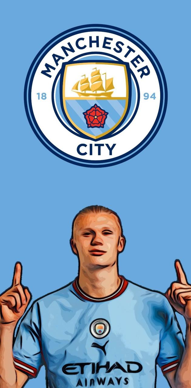 Haaland man city wallpaper