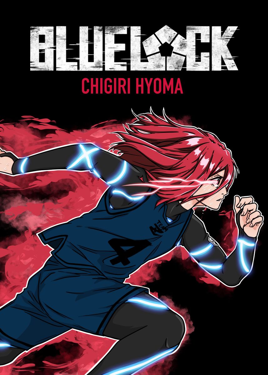 Chigiri Hyoma Blue Lock ' Poster