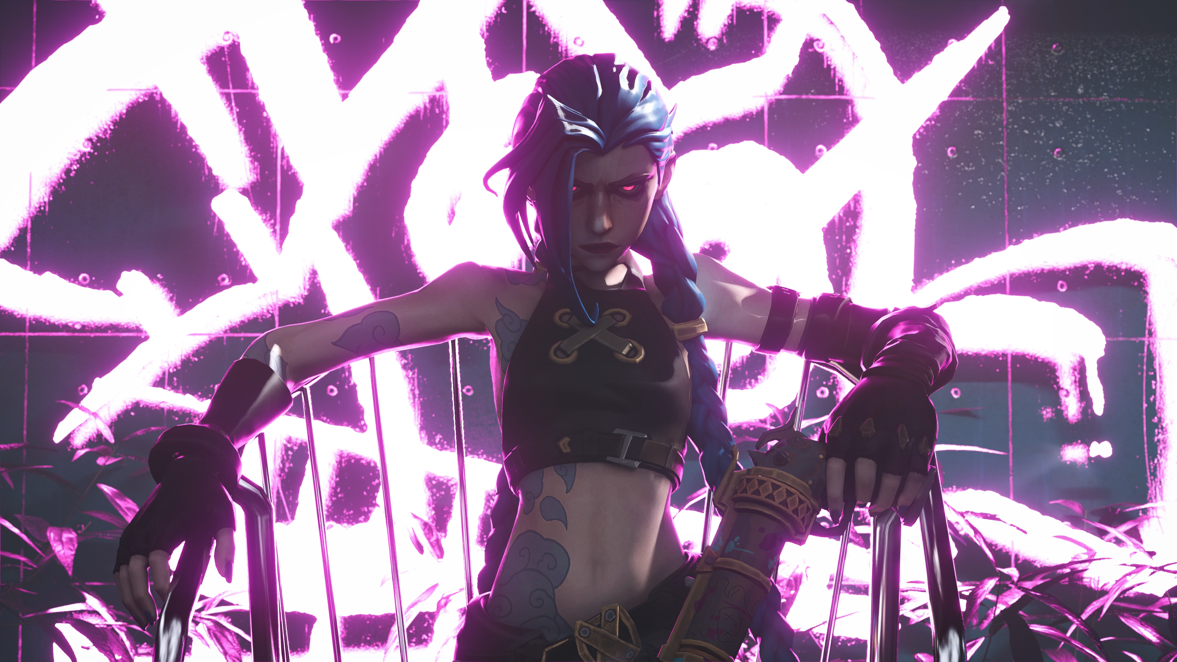 4K Jinx (League Of Legends) Wallpaper and Background Image