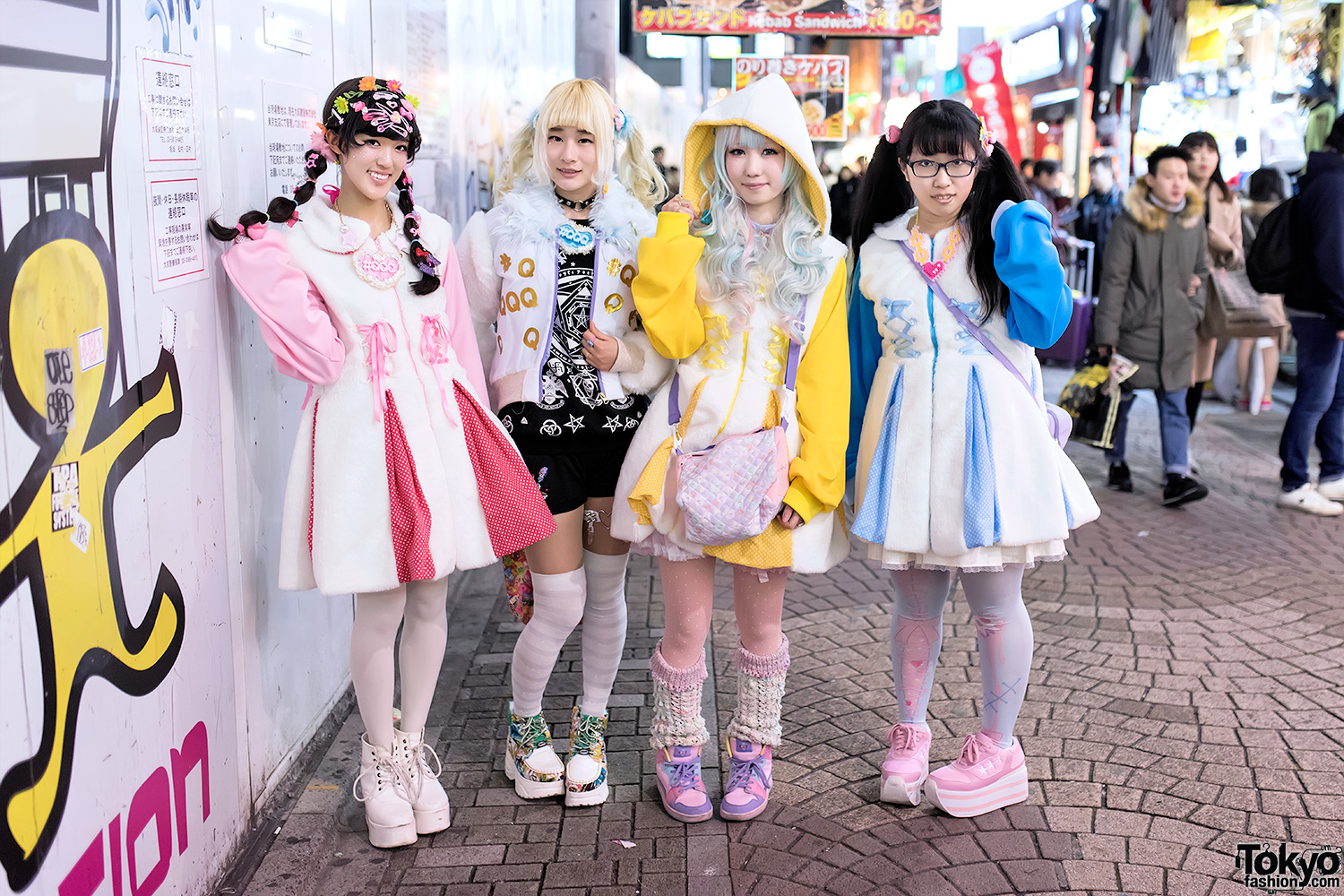 Harajuku Girls in Kawaii Fashion