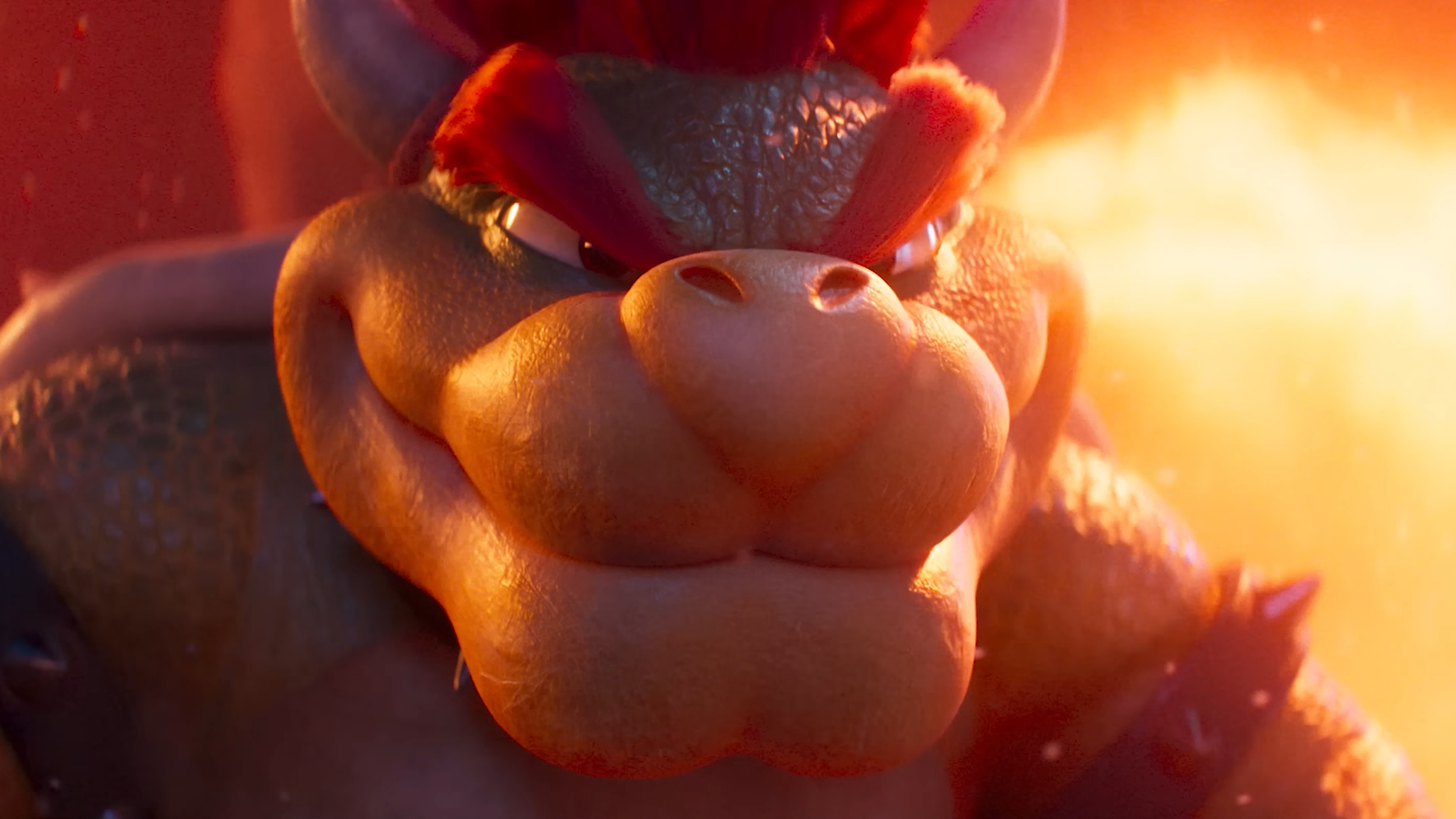 Super Mario Bros Movie Shows a Terrifying Bowser and Colorful World