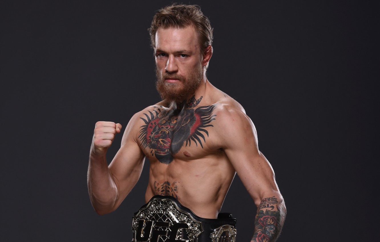 Wallpaper Champion, Ireland, UFC, Tattoo, Conor, Conor McGregor image for desktop, section спорт