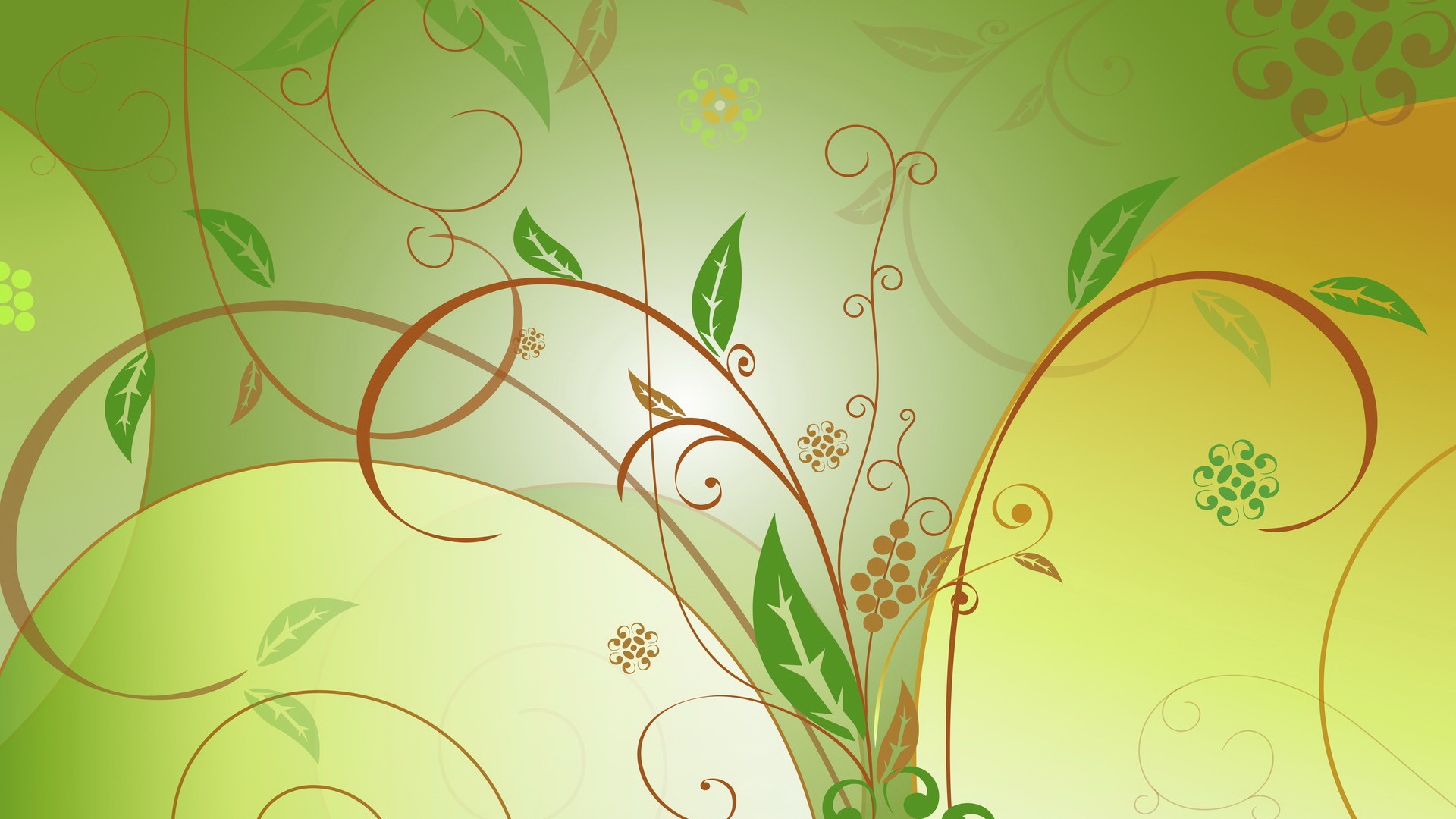 Spring Abstract Wallpaper 1920x1080