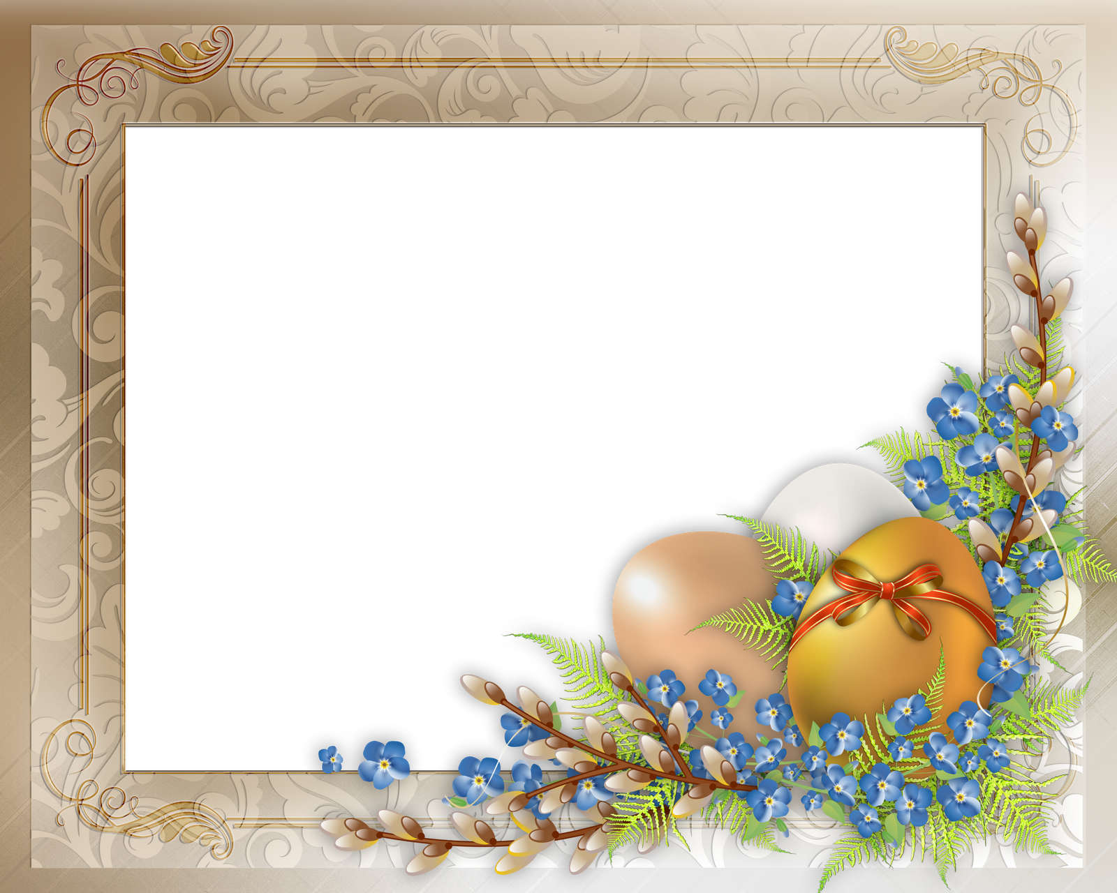 Acervo de frames PNG pascoa. Imagens para photohop. Easter frame, Easter picture frames, Frame