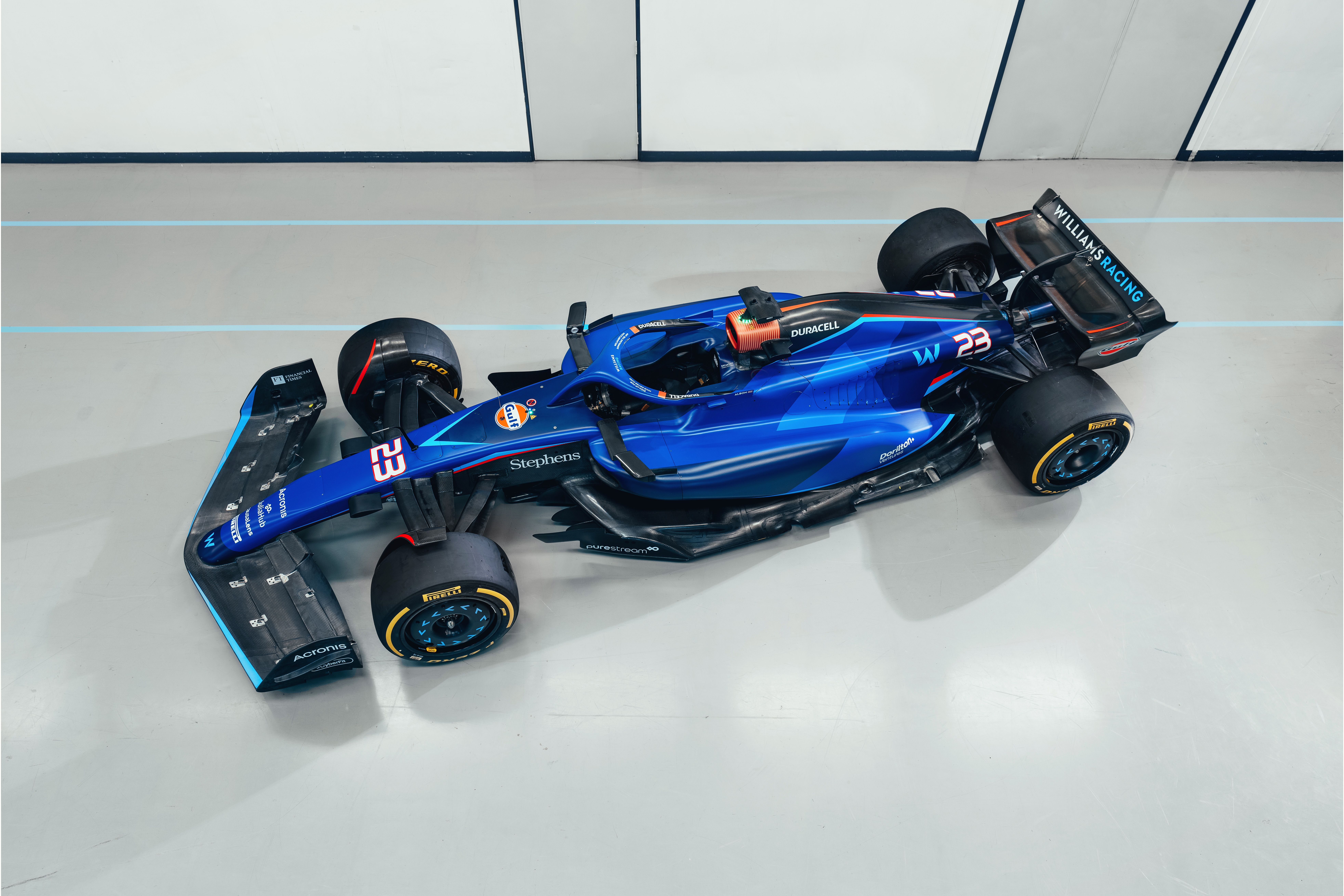 2023 Williams FW45 F1 car launch photo