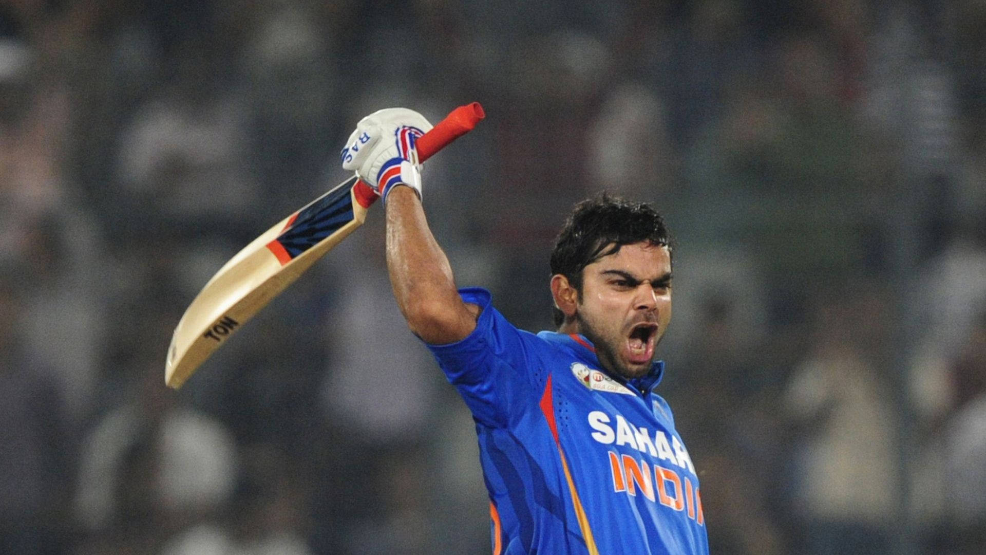 Download Angry Virat Kohli Wallpaper