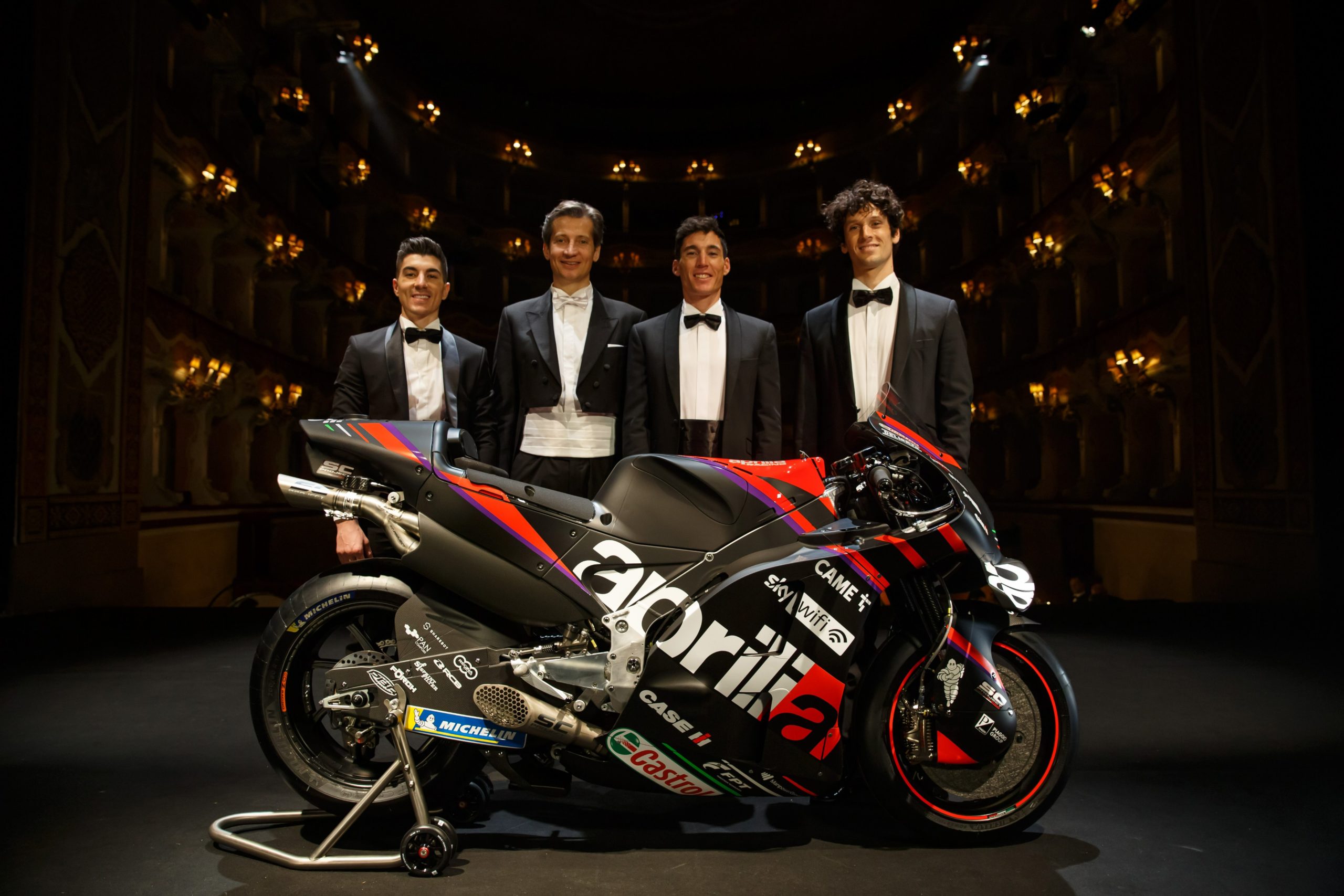 Aprilia reveals first full factory MotoGP livery