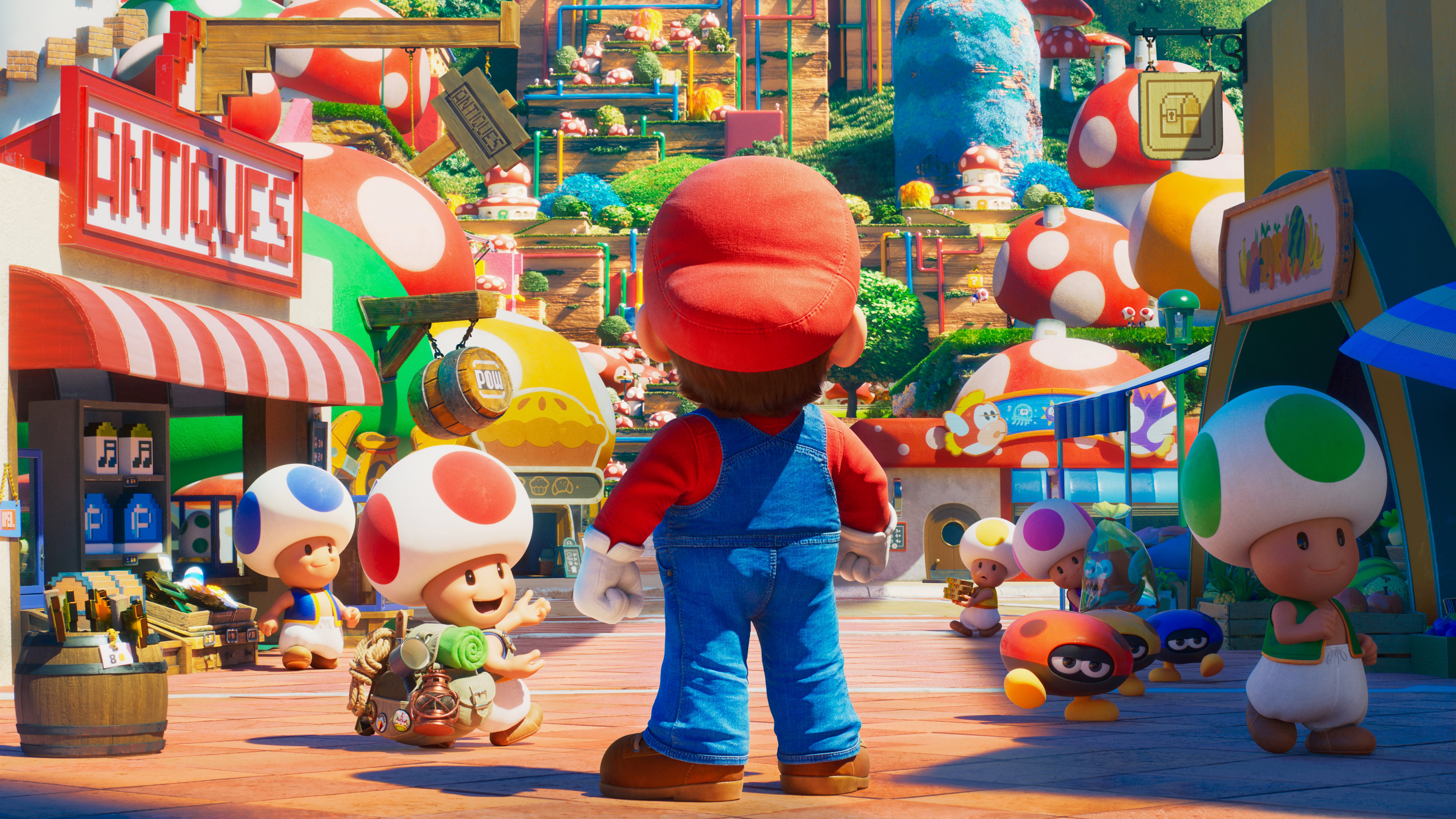 Toad (Mario) HD Wallpaper and Background