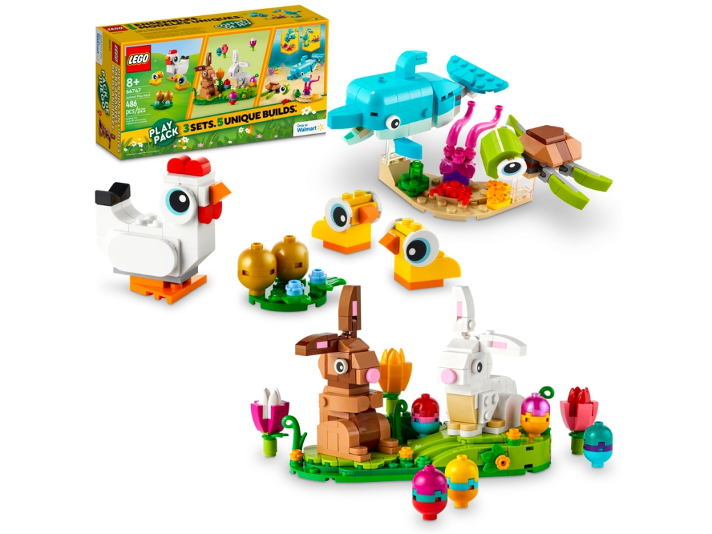 This LEGO Animal Play Pack includes 3 Sets & It's Only $14.97 on Walmart.com (Reg. $28)