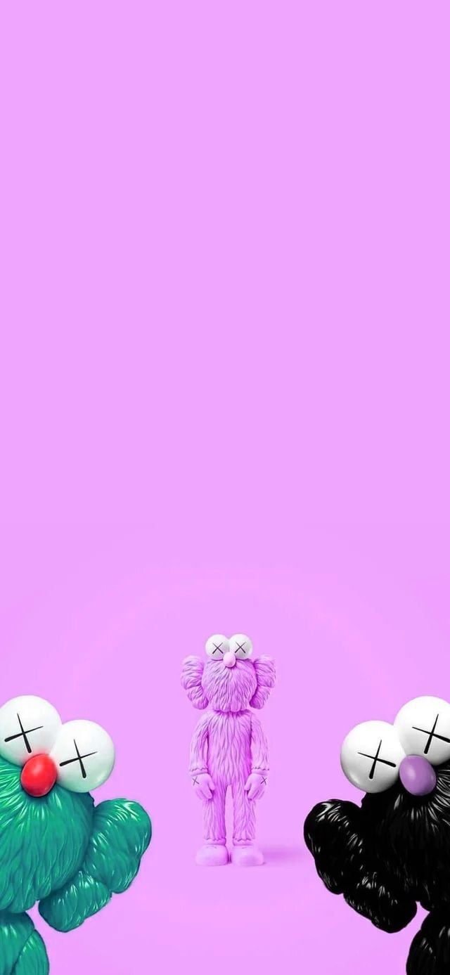 Kaws Purple Wallpapers - Wallpaper Cave