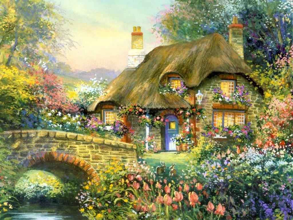 Cottage Dream Wallpapers - Wallpaper Cave