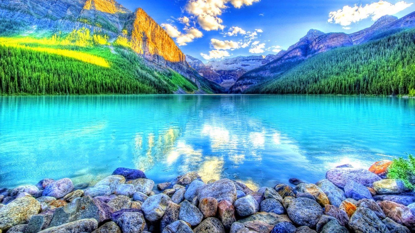 Lake View Wallpaper