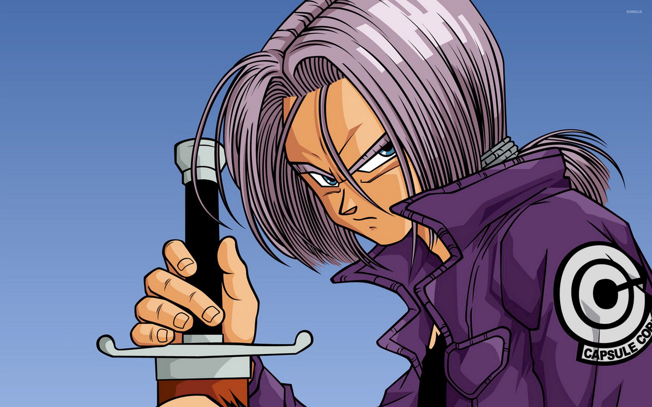 Dragon Ball Z Trunks Wallpaper. Personajes de dragon ball, Dragones, Dragon ball