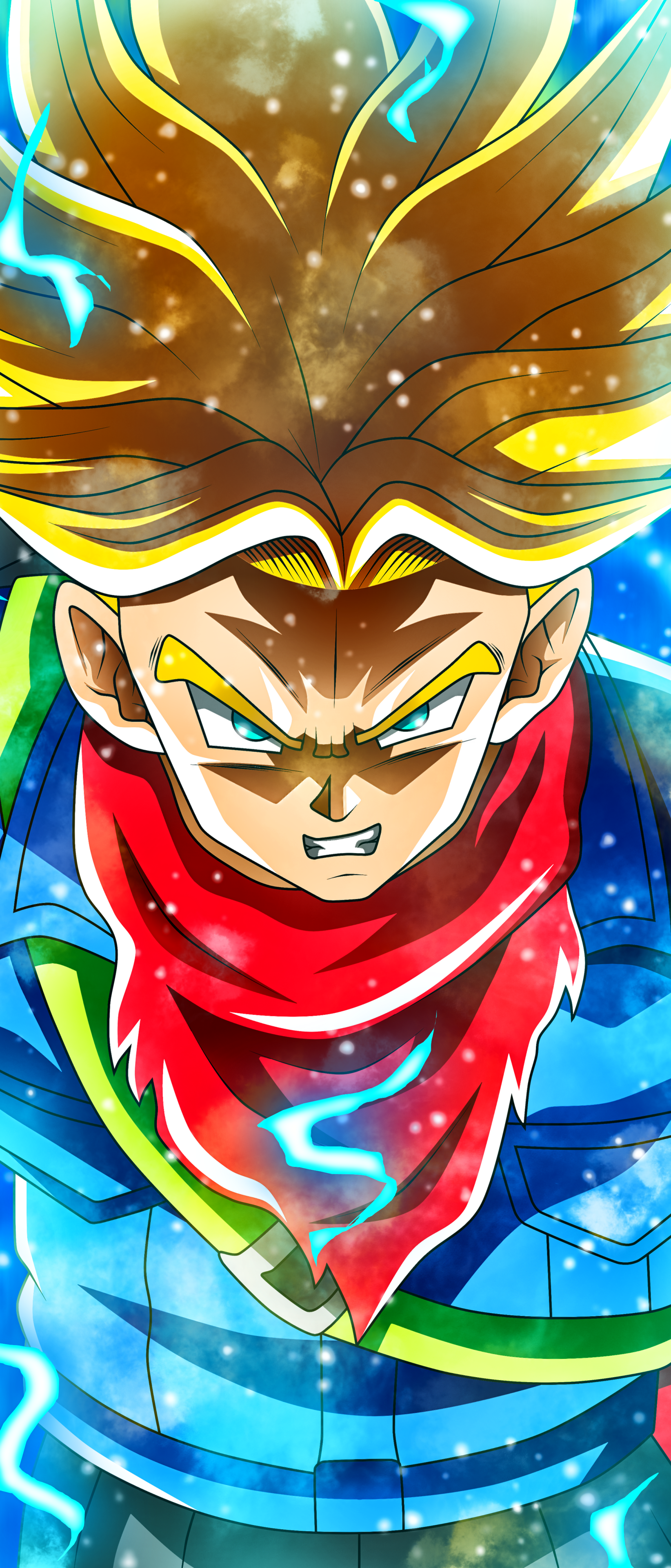 Trunks del futuro ssj rage  Dragon ball wallpapers, Anime dragon