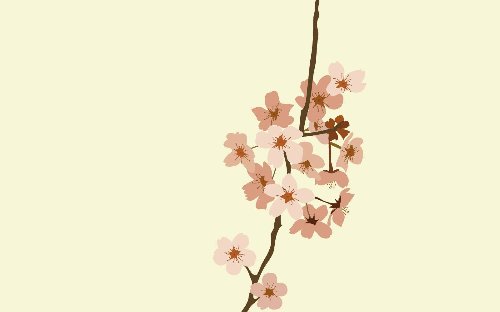 Download Minimalist Spring Wallpaper