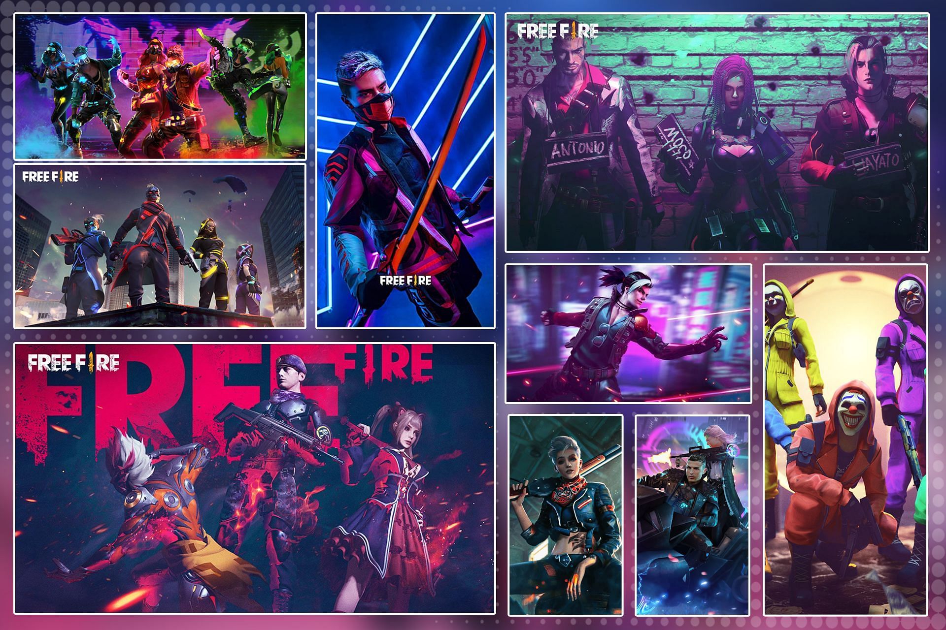 How to download Free Fire wallpaper in 2023