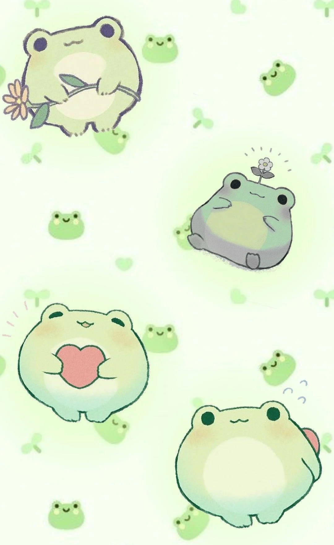 Kawaii Frog Picture for FREE