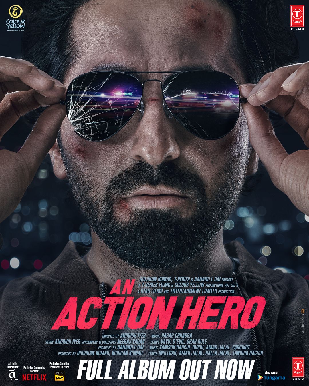 An Action Hero Cast and Crew, Image, Stills, Gallery, First Look, Posters, Teaser, Trailer, Promo, First Single, Review, Ratings, Release Date, Wallpaper