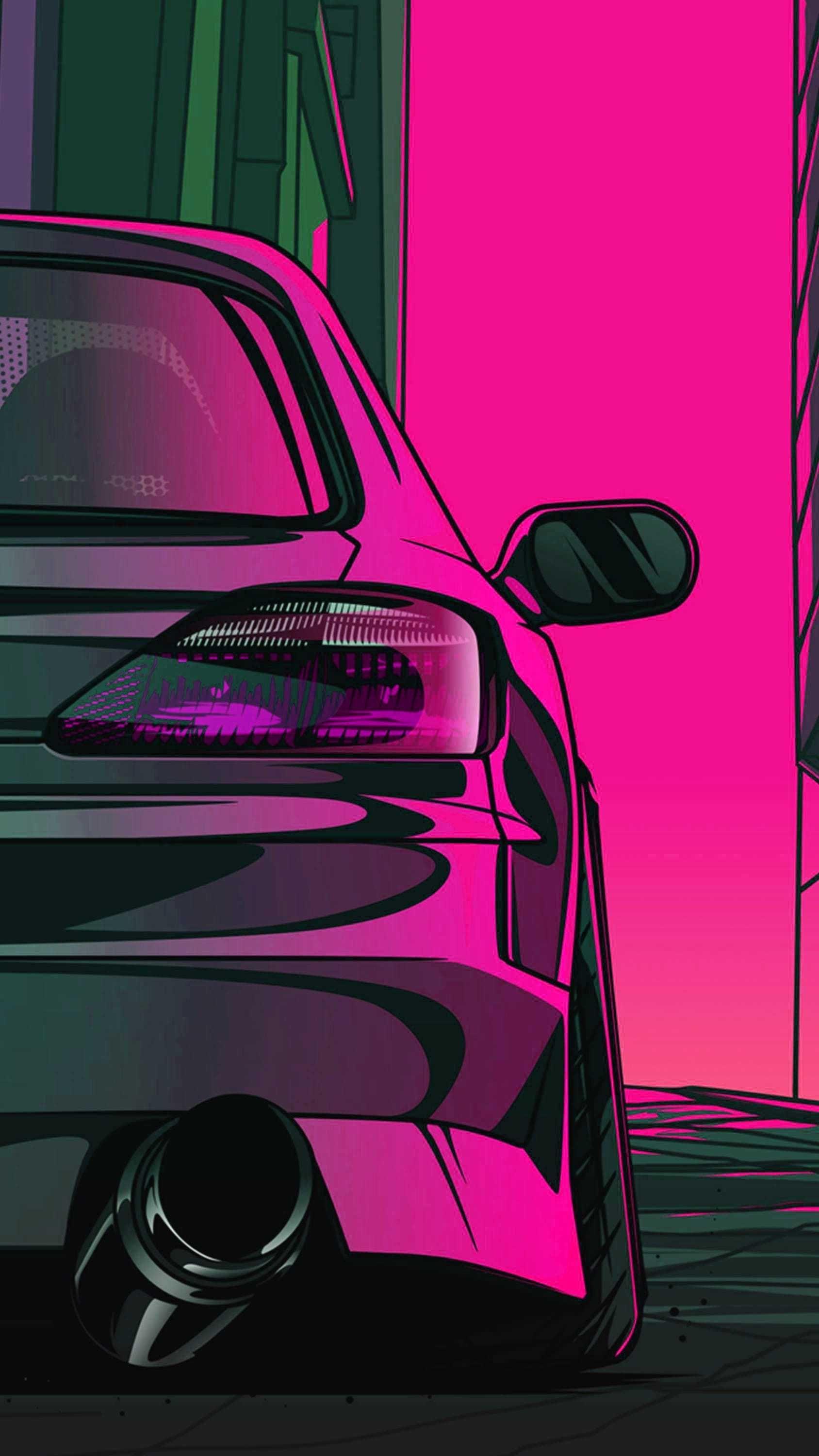 Pink JDM Car Wallpapers - Wallpaper Cave